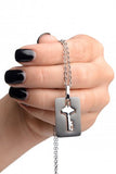 Master Series Cuffed Locking & Key Necklace - iVenuss