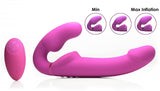 Strap U 10x Evoke Ergo-fit Inflatable & Vibrating Strapless Strap-on - iVenuss