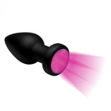 Booty Sparks Silicone Led Plug Vibrating Medium - iVenuss