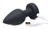 Booty Sparks Silicone Led Plug Vibrating Medium - iVenuss