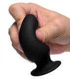 Squeeze-it Silexpan Anal Plug Small Black - iVenuss