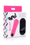 Bang! Vibrating Bullet W- Remote Control Pink