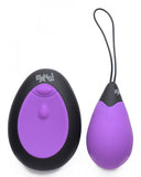 Bang! 10x Vibrating Silicone Egg W- Remote Purple