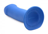 Squeeze-it Squeezable Thick Phallic Dildo- Blue