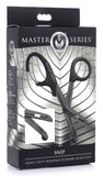 Master Series Snip Heavy Duty Bondage Scissors W- Clip