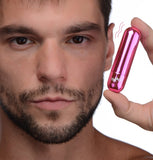Bang! 10x Vibrating Metallic Bullet Pink (out Mid Sep)