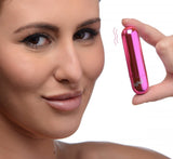 Bang! 10x Vibrating Metallic Bullet Pink (out Mid Sep)