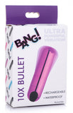 Bang! 10x Vibrating Metallic Bullet Purple (out Mid Sep)
