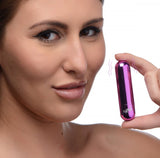Bang! 10x Vibrating Metallic Bullet Purple (out Mid Sep)