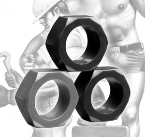 Tom Of Finland 3 Piece Cock Nuts - iVenuss