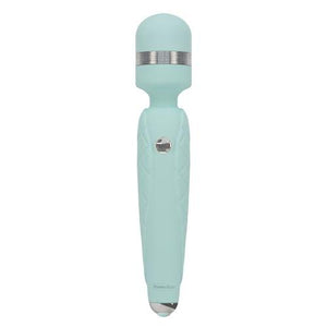 Pillow Talk Cheeky Wand Vibe W-swarovski Crystal Teal