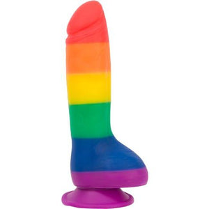Addiction 100% Silicone Justin 8 Rainbow "