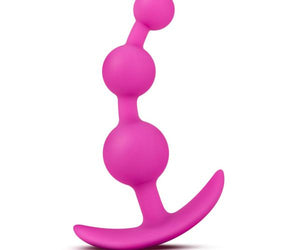 Luxe Be Me 3 Fuschia Anal Plug