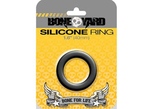 Boneyard Silicone Ring 40mm Black