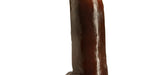 Black Balled Dildo 12in
