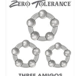 Zero Tolerance Three Amigos Cock Rings(out Feb)