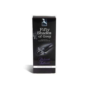 Fifty Shades Vibrating Butt Plug Grey