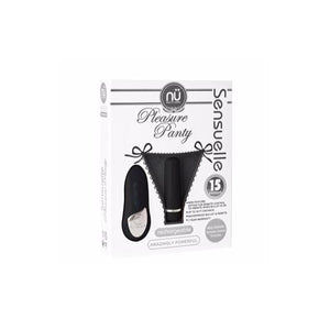 Sensuelle Pleasure Panty Black Remote Control