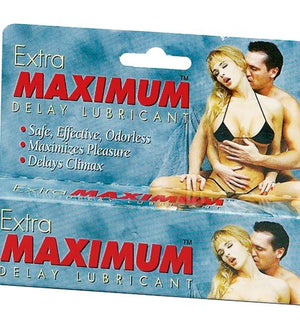 Extra Maximum Delay Lube Large 1.5oz