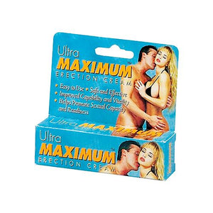 Ultra Maximum Erection Cream .5oz