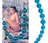 Thai Jelly Anal Beads-blue