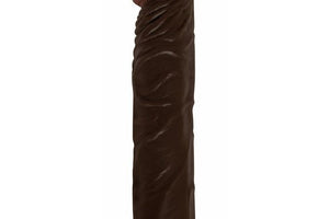 Afro American Whopper Vibrating 7in Brown