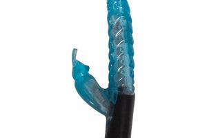 Jelly Mini Rabbit Vibro Wand Blue
