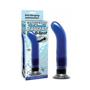Waterproof G Spot Wall Banger - Blue
