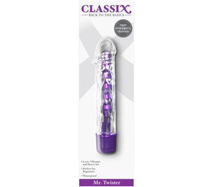 Classix Mr Twister Purple Metallic Vibe W Tpe Sleeve