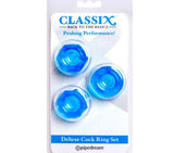 Classix Deluxe Cock Ring Set Set