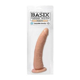 Basix Rubber Works 7in Flesh Slim Dong W- Suction Cup