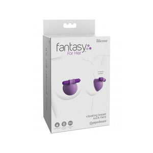 Fantasy For Her Vibrating Breast Suck- Hers