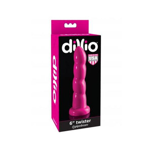 Dillio 6 Twister Pink Dong "