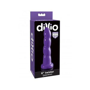 Dillio 6 Twister Purple Dong "