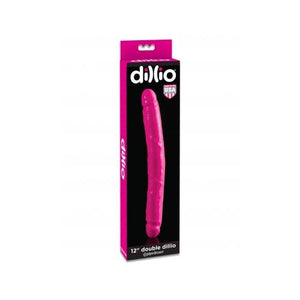 Dillio 12 Double Dong Pink Dong "