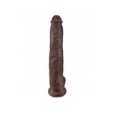 King Cock 14 Cock W-balls Brown "
