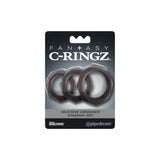 Fantasy C Ringz Silicone Designer Stamina Set Black