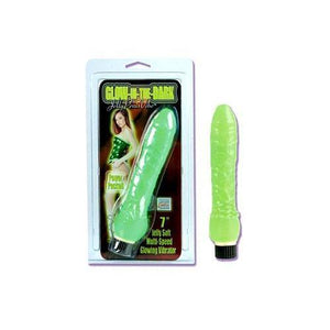 Glow In The Dark Jelly Penis Green