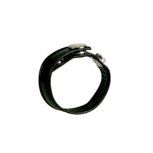 Black Leather Ring