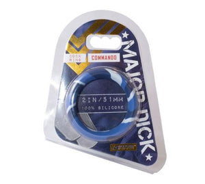 Major Dick Commando Silicone Donut Blue Camo (2.0in.-51mm)