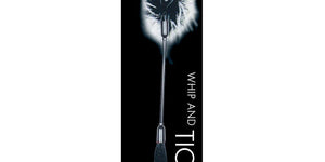 Sex & Mischief Whipper Tickler Black & White