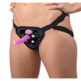 Strap U Double-g Deluxe Vibrating Silicone Strap On Kit