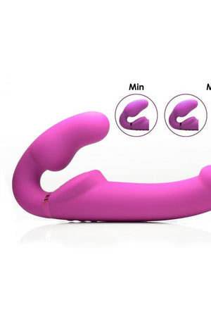 Strap U 10x Evoke Ergo-fit Inflatable & Vibrating Strapless Strap-on